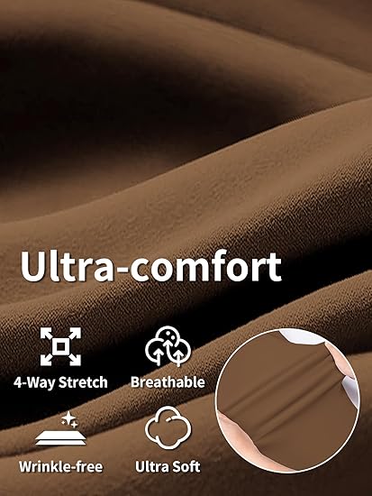 Wide Leg Pants Woman Stretchy Work Dress Pants Women Pull on Business Casual Slacks Trousers Fall Outfits